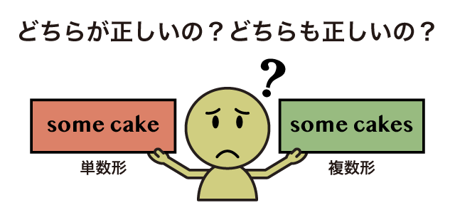 英語のケーキの数え方 A Cake と A Piece Of Cake Some Cake と Some Cakes の違い 英語イメージリンク